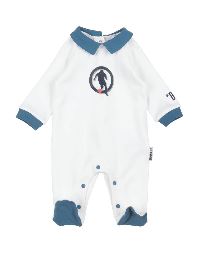 BIKKEMBERGS Babystrampler & -latzhosen Kinder Weiß von BIKKEMBERGS