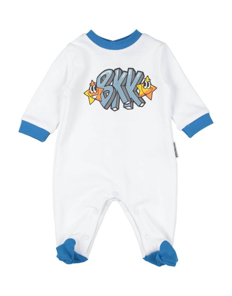 BIKKEMBERGS Babystrampler & -latzhosen Kinder Weiß von BIKKEMBERGS