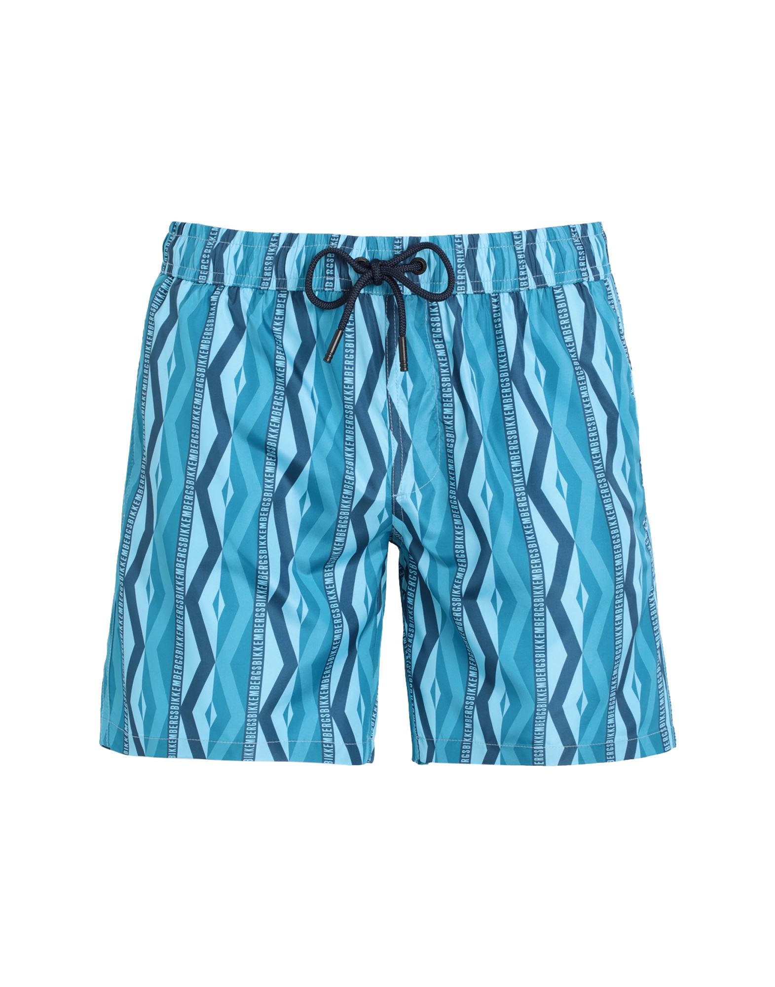 BIKKEMBERGS Badeboxer Herren Blau von BIKKEMBERGS