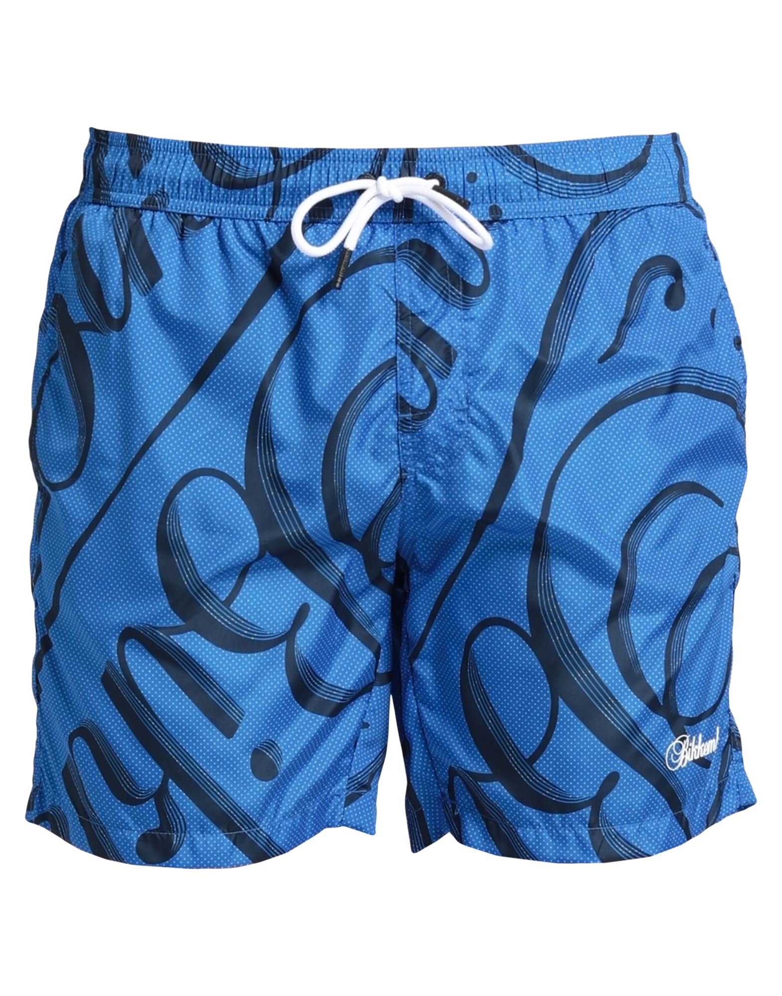 BIKKEMBERGS Badeboxer Herren Azurblau von BIKKEMBERGS