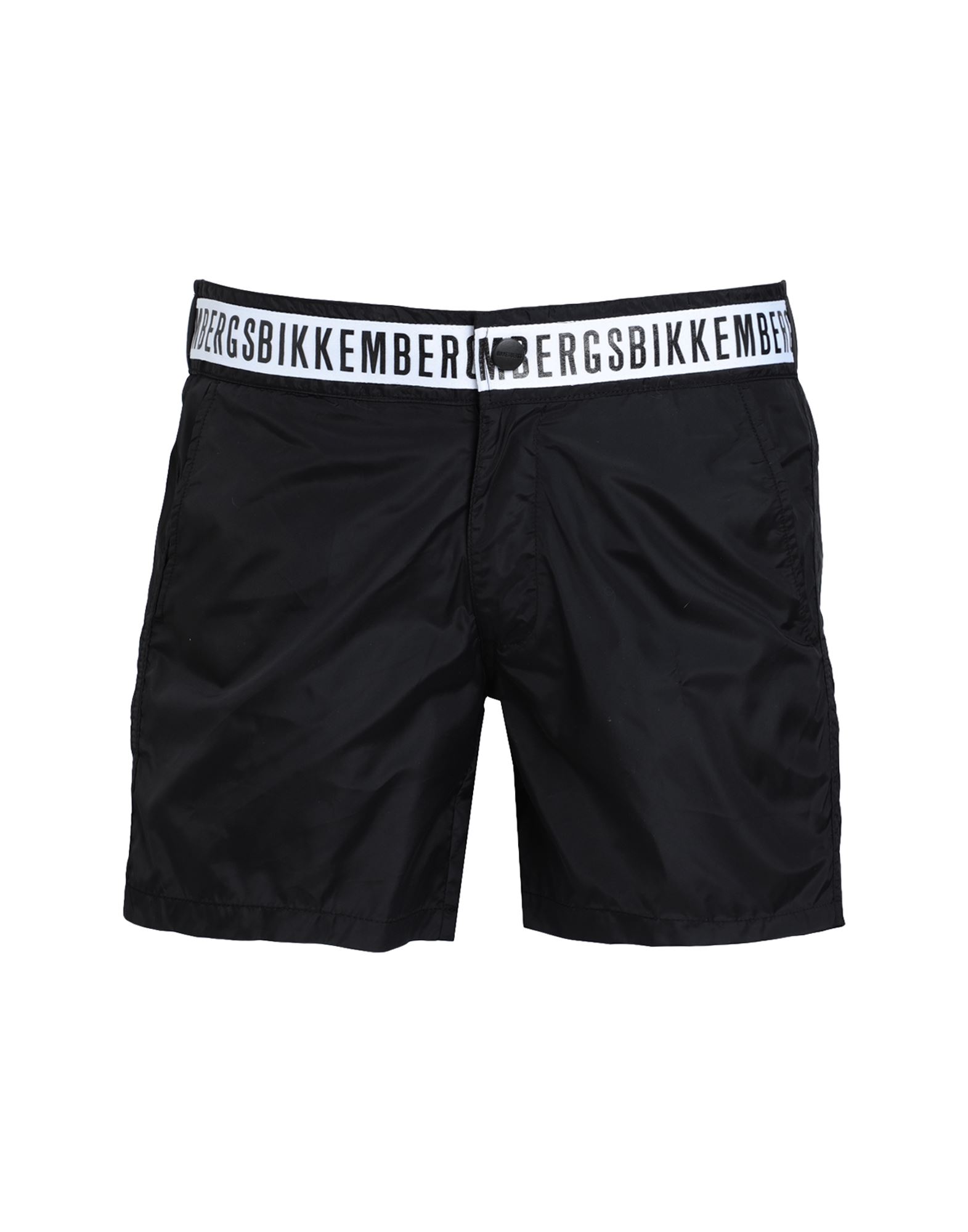 BIKKEMBERGS Badeboxer Herren Schwarz von BIKKEMBERGS