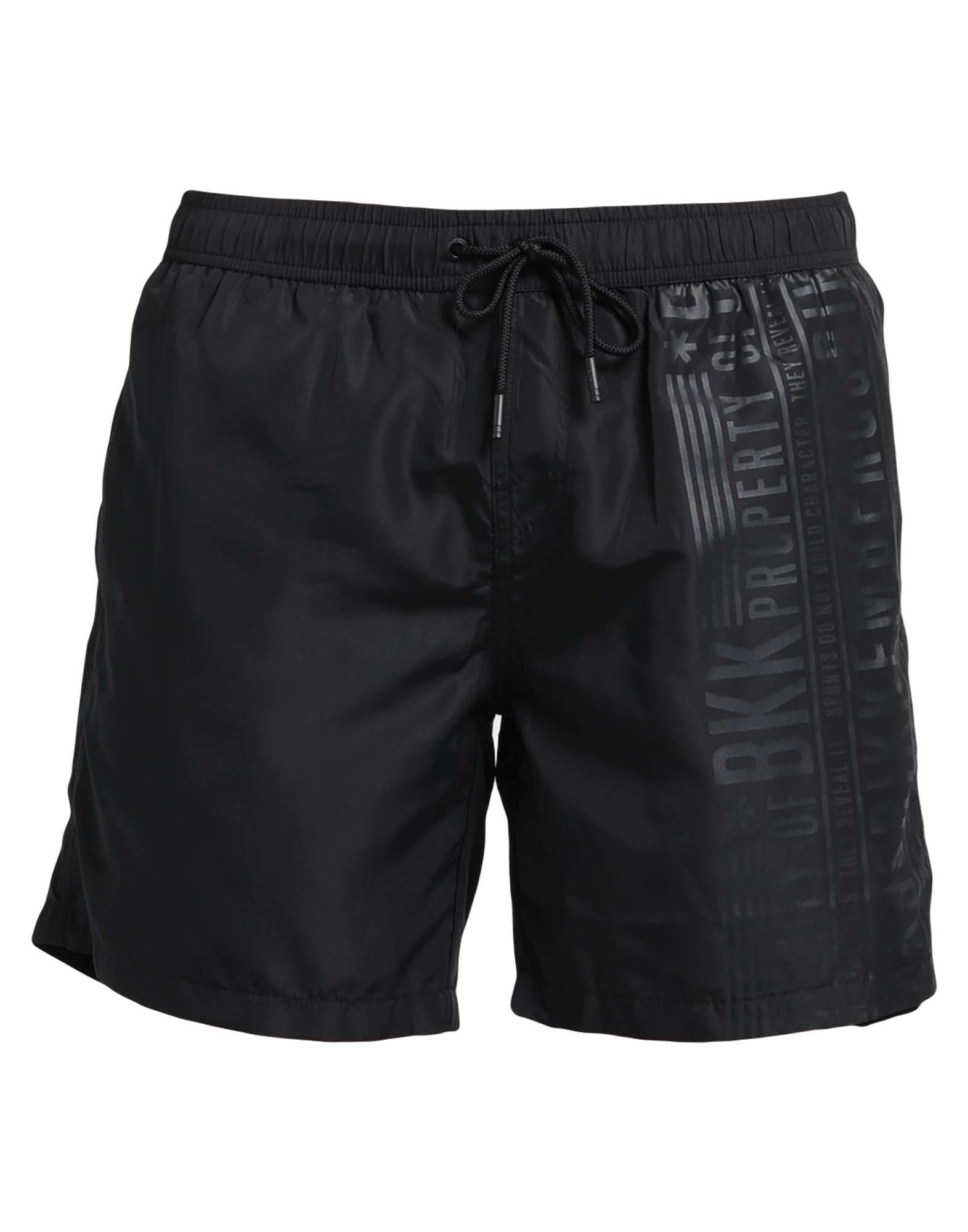 BIKKEMBERGS Badeboxer Herren Schwarz von BIKKEMBERGS