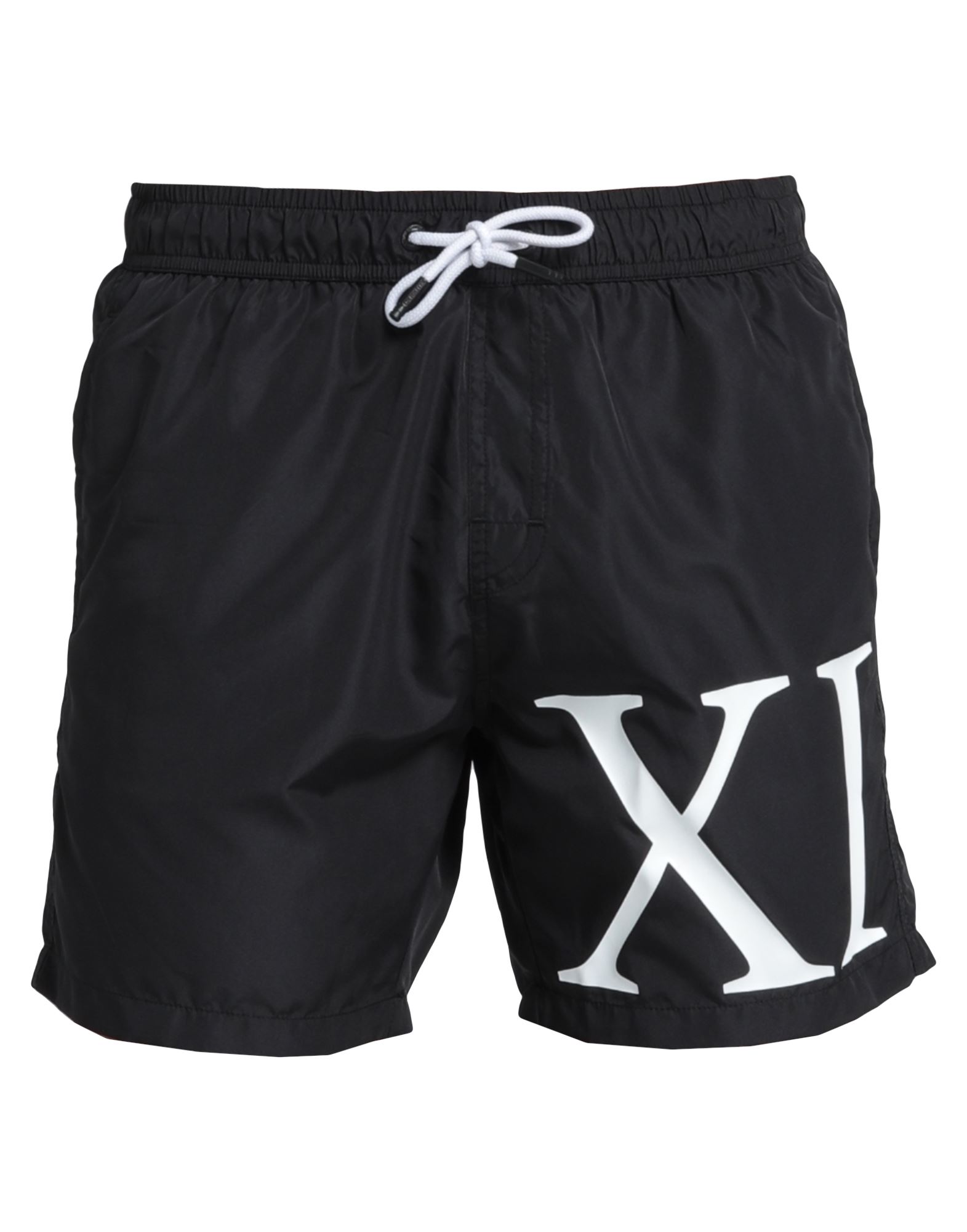 BIKKEMBERGS Badeboxer Herren Schwarz von BIKKEMBERGS