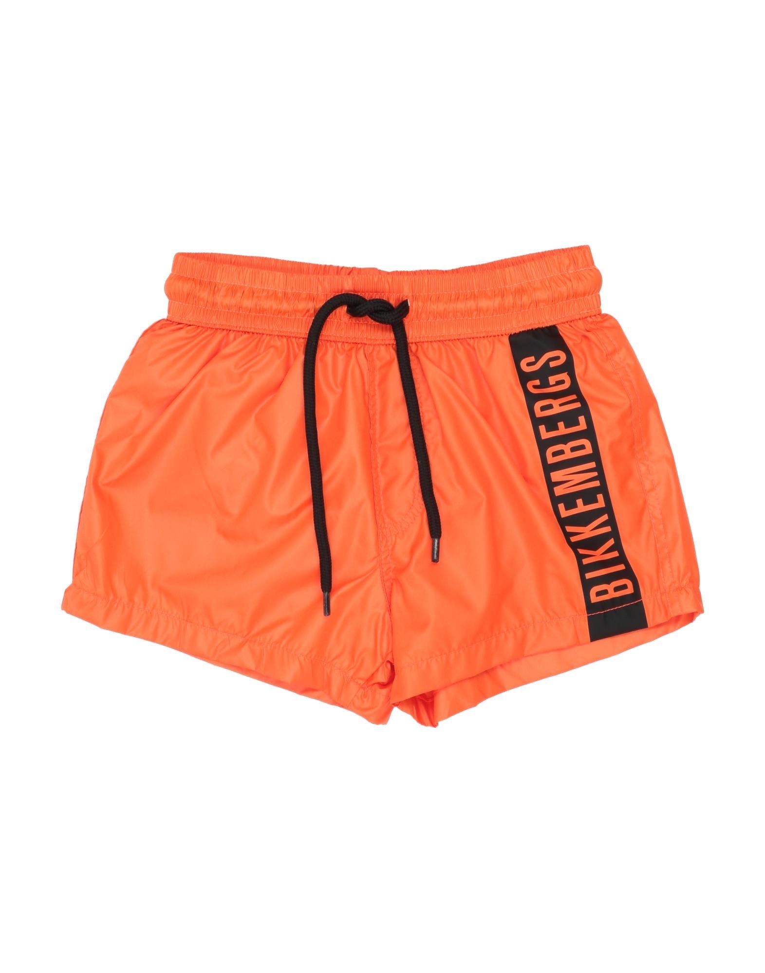 BIKKEMBERGS Badeboxer Kinder Orange von BIKKEMBERGS