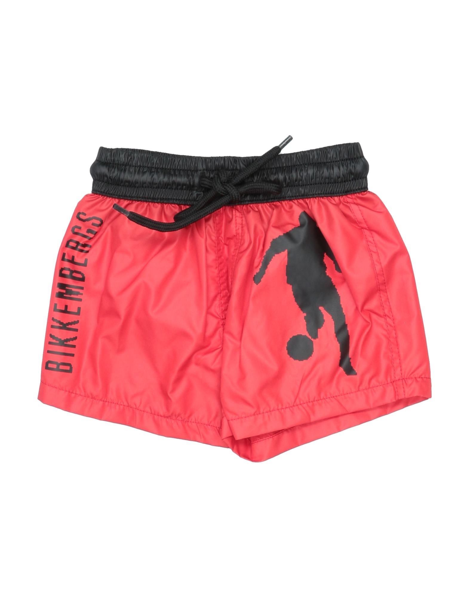 BIKKEMBERGS Badeboxer Kinder Rot von BIKKEMBERGS