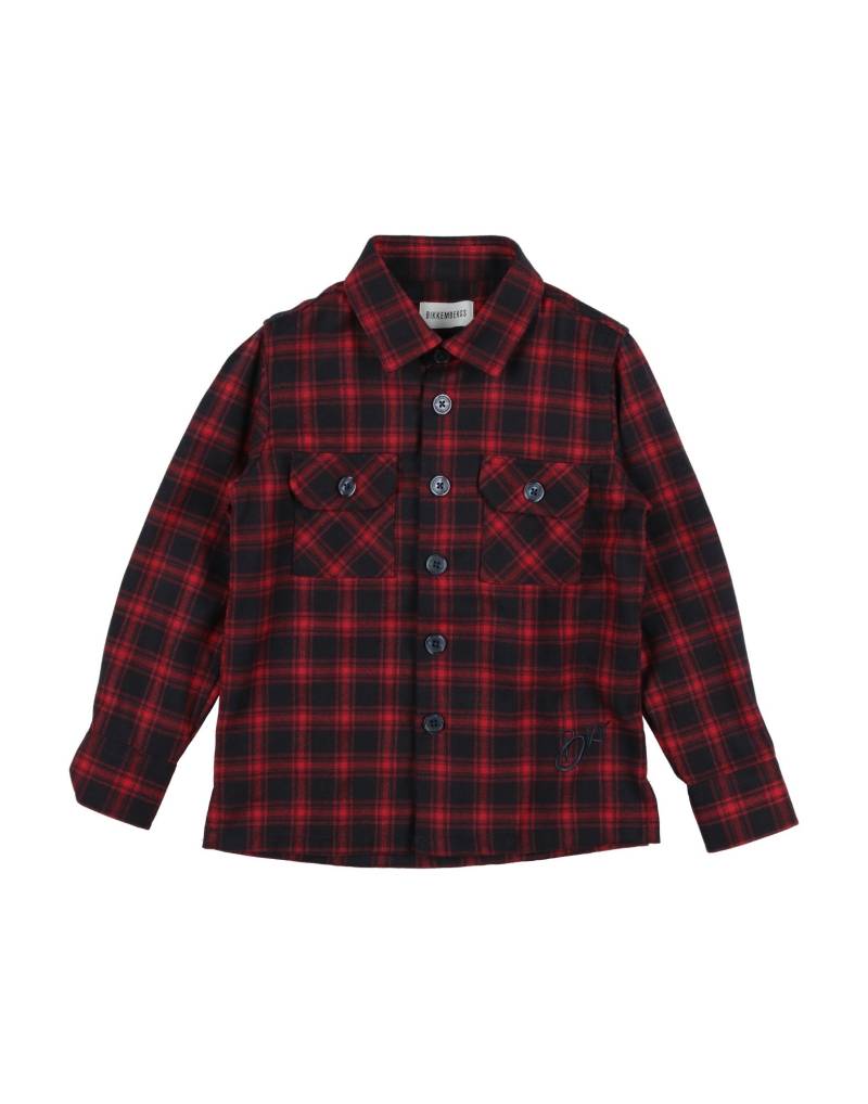BIKKEMBERGS Hemd Kinder Rot von BIKKEMBERGS
