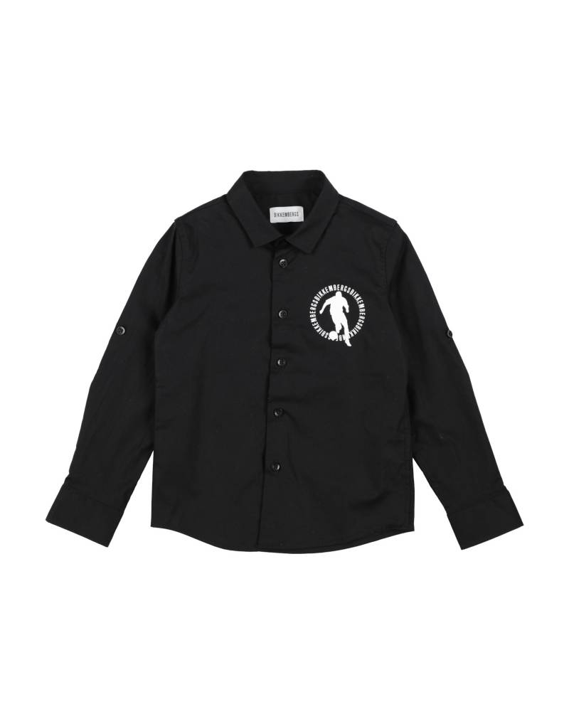 BIKKEMBERGS Hemd Kinder Schwarz von BIKKEMBERGS