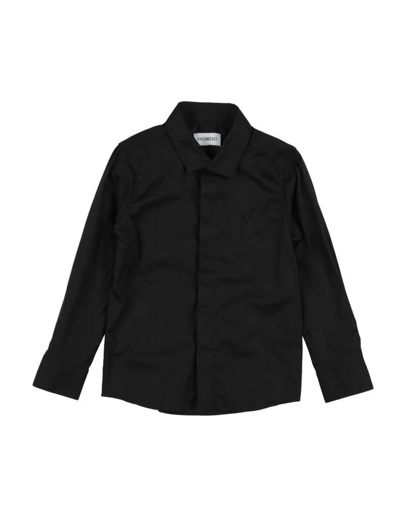 BIKKEMBERGS Hemd Kinder Schwarz von BIKKEMBERGS