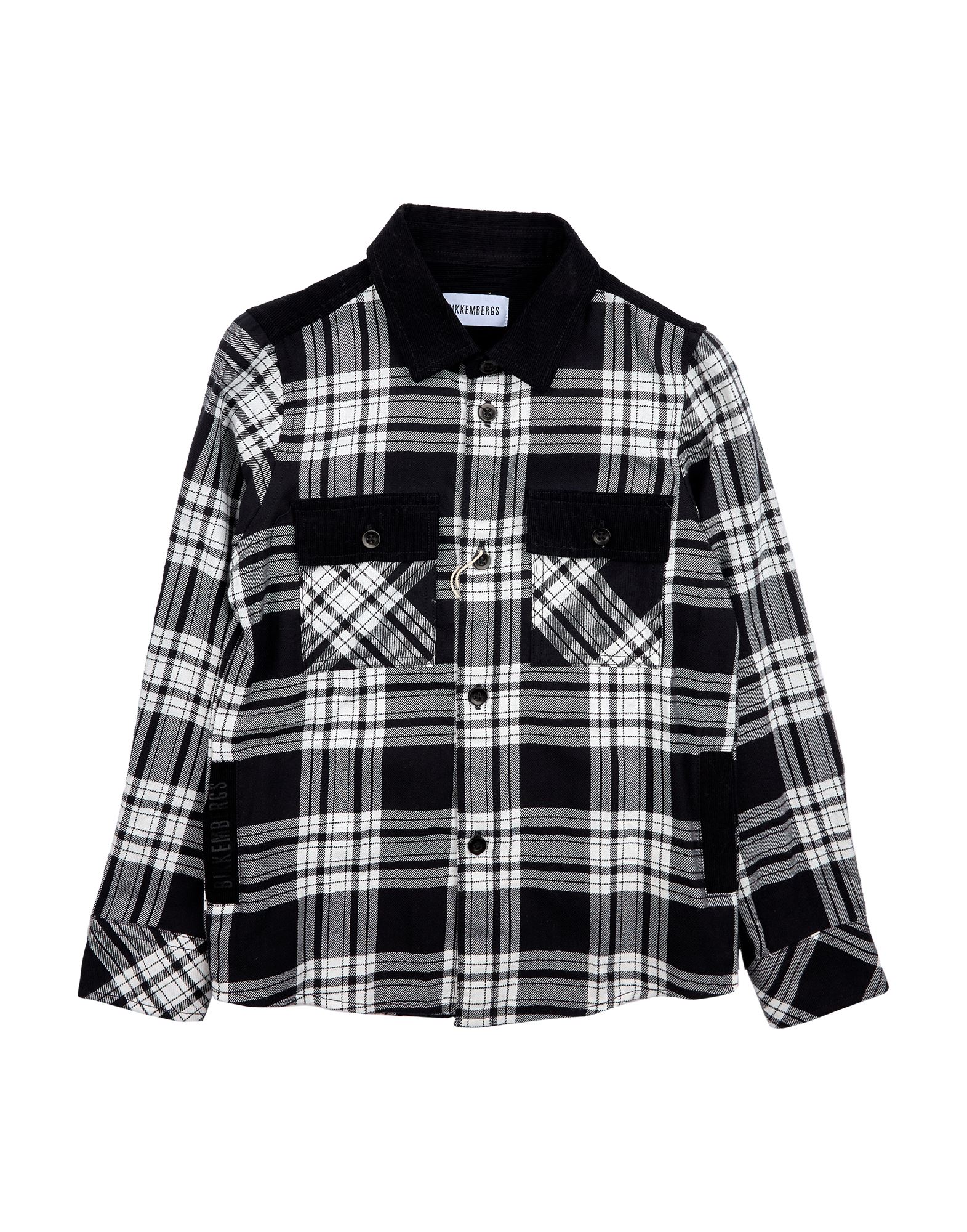 BIKKEMBERGS Hemd Kinder Schwarz von BIKKEMBERGS