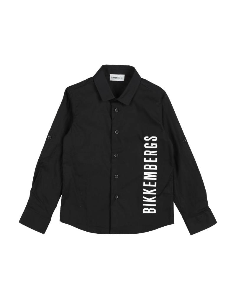 BIKKEMBERGS Hemd Kinder Schwarz von BIKKEMBERGS
