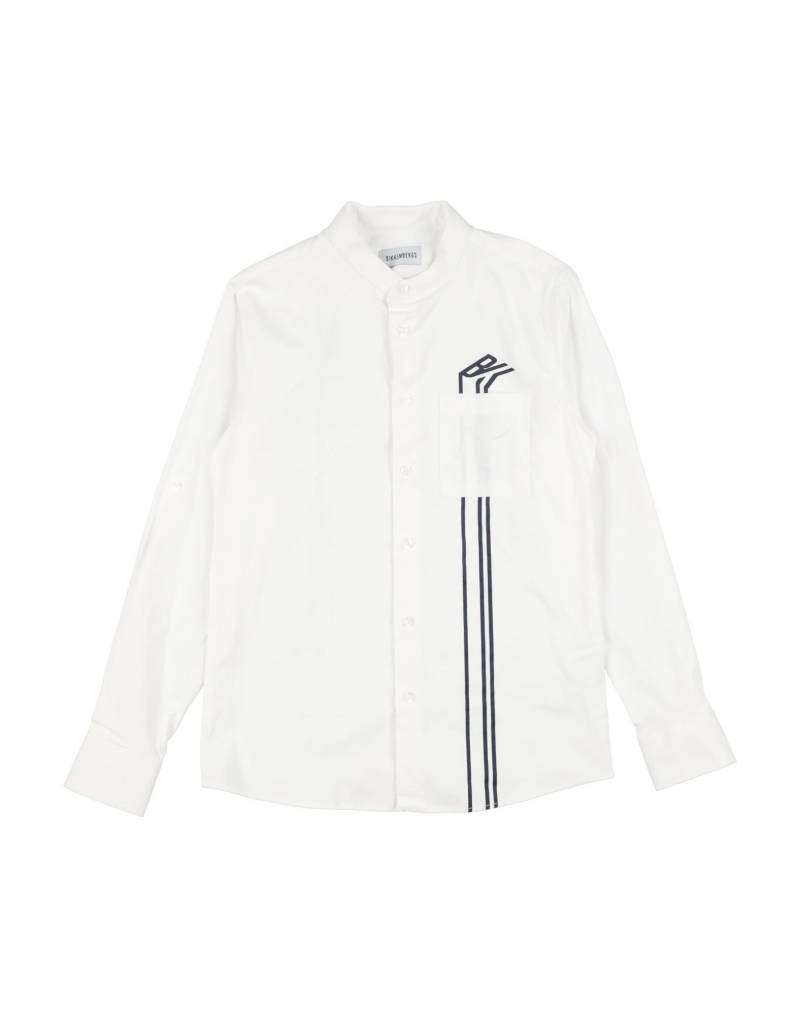 BIKKEMBERGS Hemd Kinder Weiß von BIKKEMBERGS