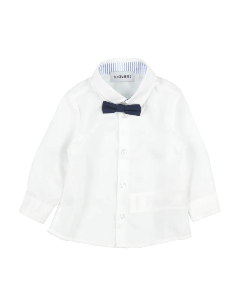 BIKKEMBERGS Hemd Kinder Weiß von BIKKEMBERGS