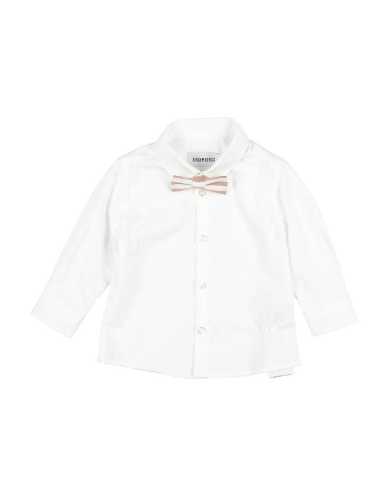 BIKKEMBERGS Hemd Kinder Weiß von BIKKEMBERGS