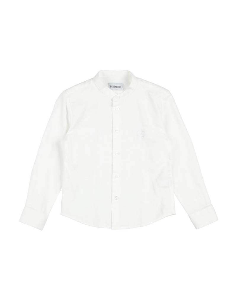BIKKEMBERGS Hemd Kinder Weiß von BIKKEMBERGS