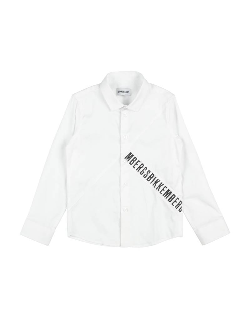 BIKKEMBERGS Hemd Kinder Weiß von BIKKEMBERGS