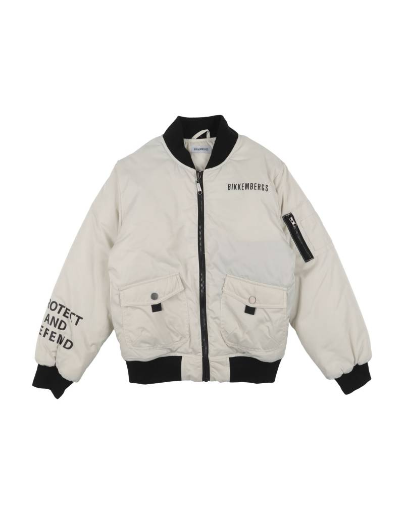 BIKKEMBERGS Jacke & Anorak Kinder Off white von BIKKEMBERGS