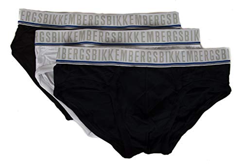 BIKKEMBERGS Pack von 3 Unterhose Herren Slip Tripack Artikel B41318L0H von BIKKEMBERGS