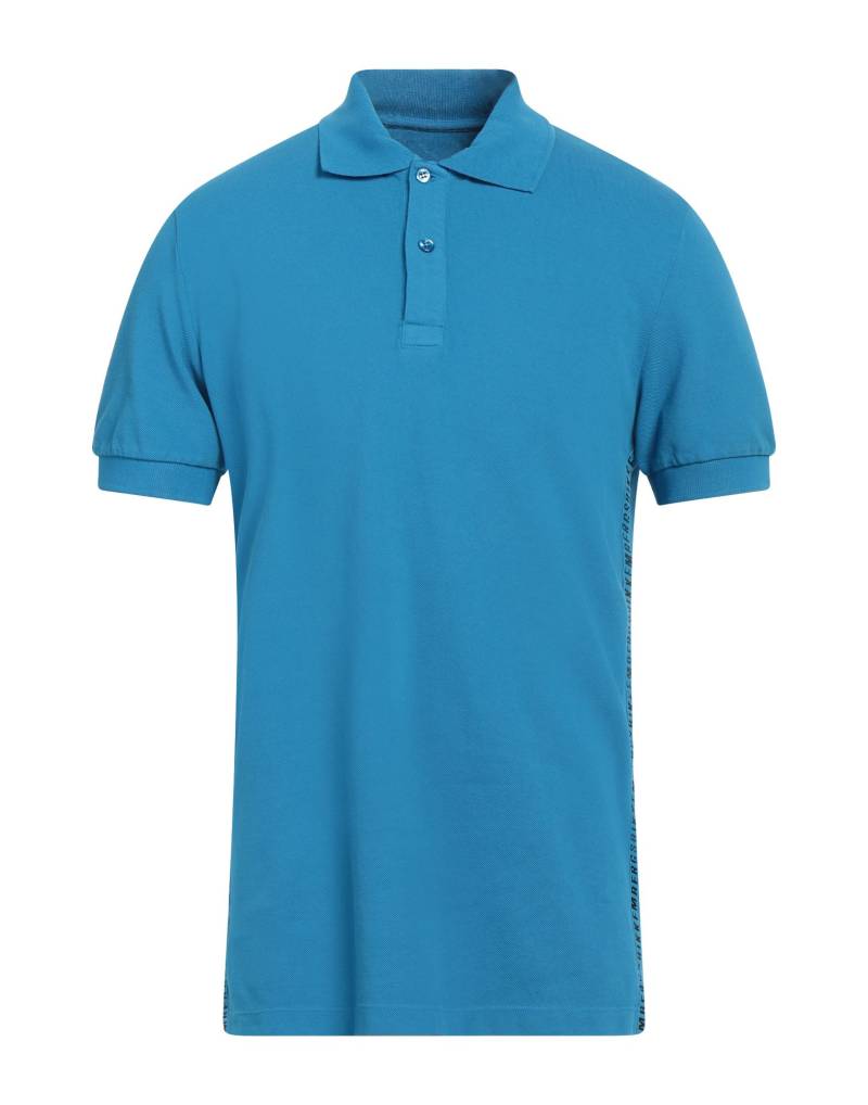 BIKKEMBERGS Poloshirt Herren Azurblau von BIKKEMBERGS
