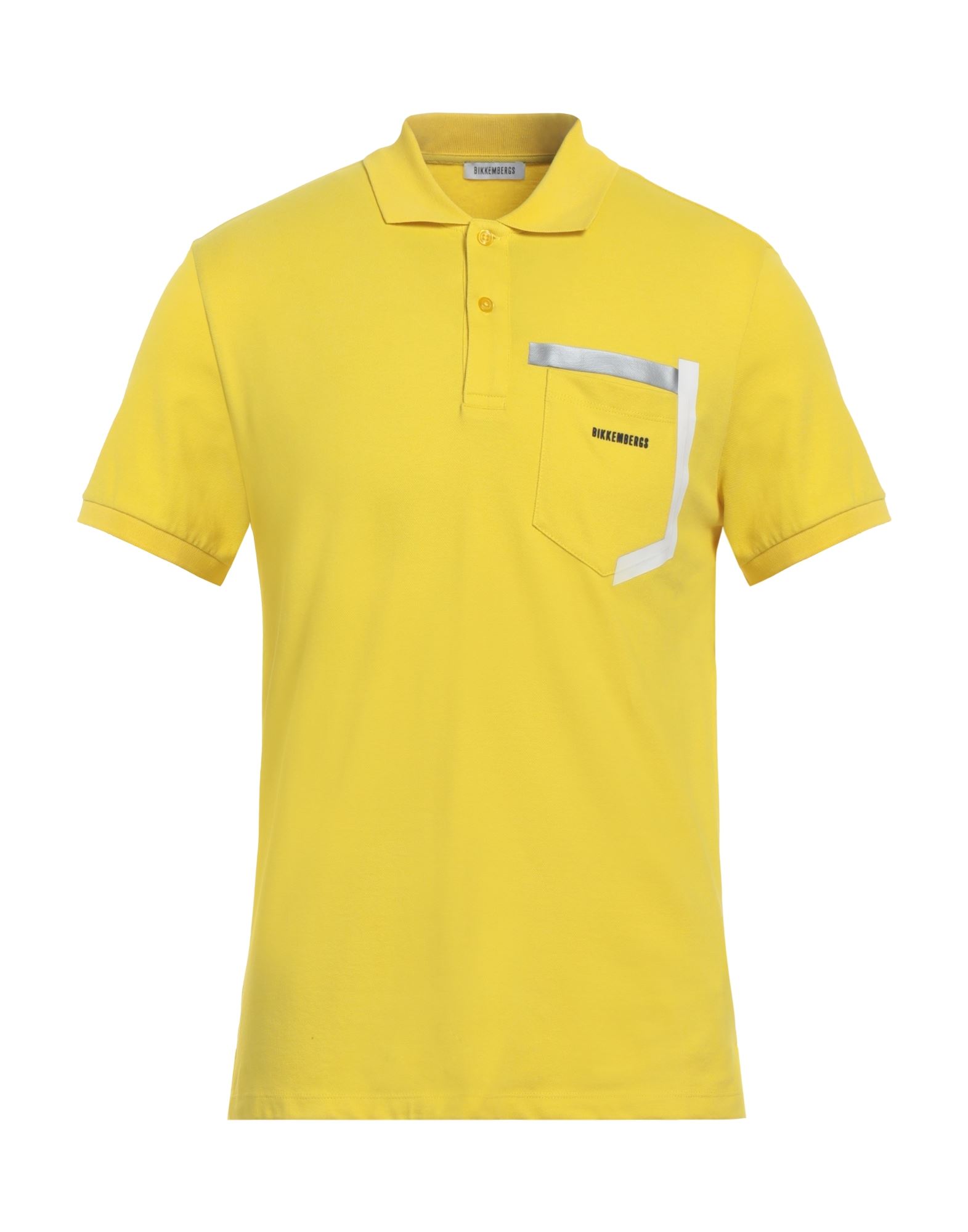 BIKKEMBERGS Poloshirt Herren Gelb von BIKKEMBERGS