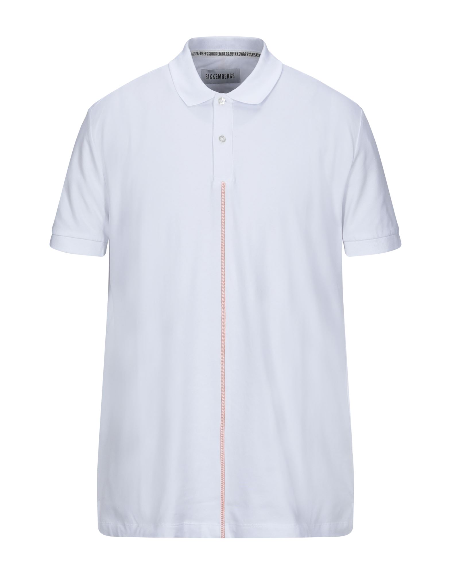 BIKKEMBERGS Poloshirt Herren Weiß von BIKKEMBERGS