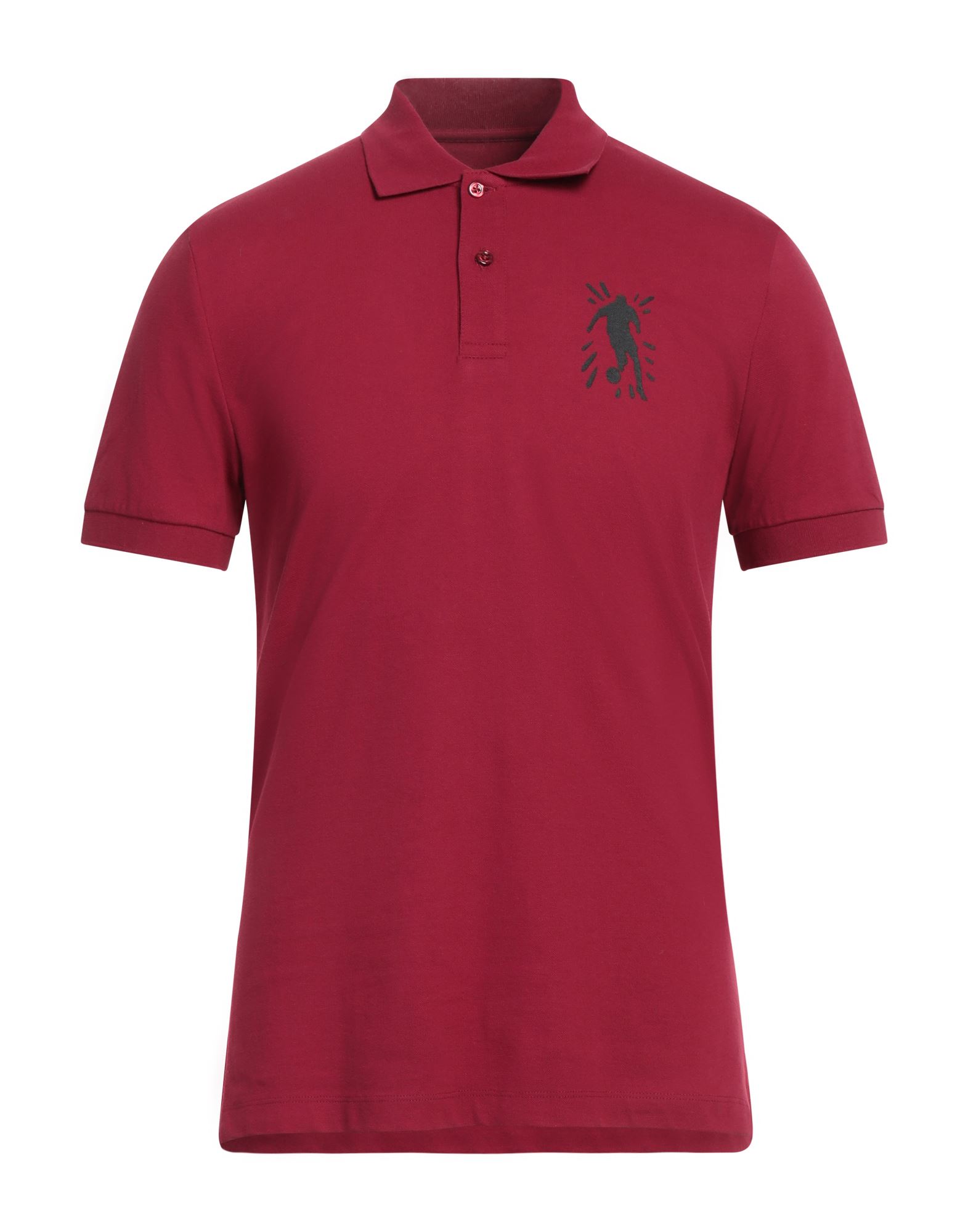 BIKKEMBERGS Poloshirt Herren Ziegelrot von BIKKEMBERGS