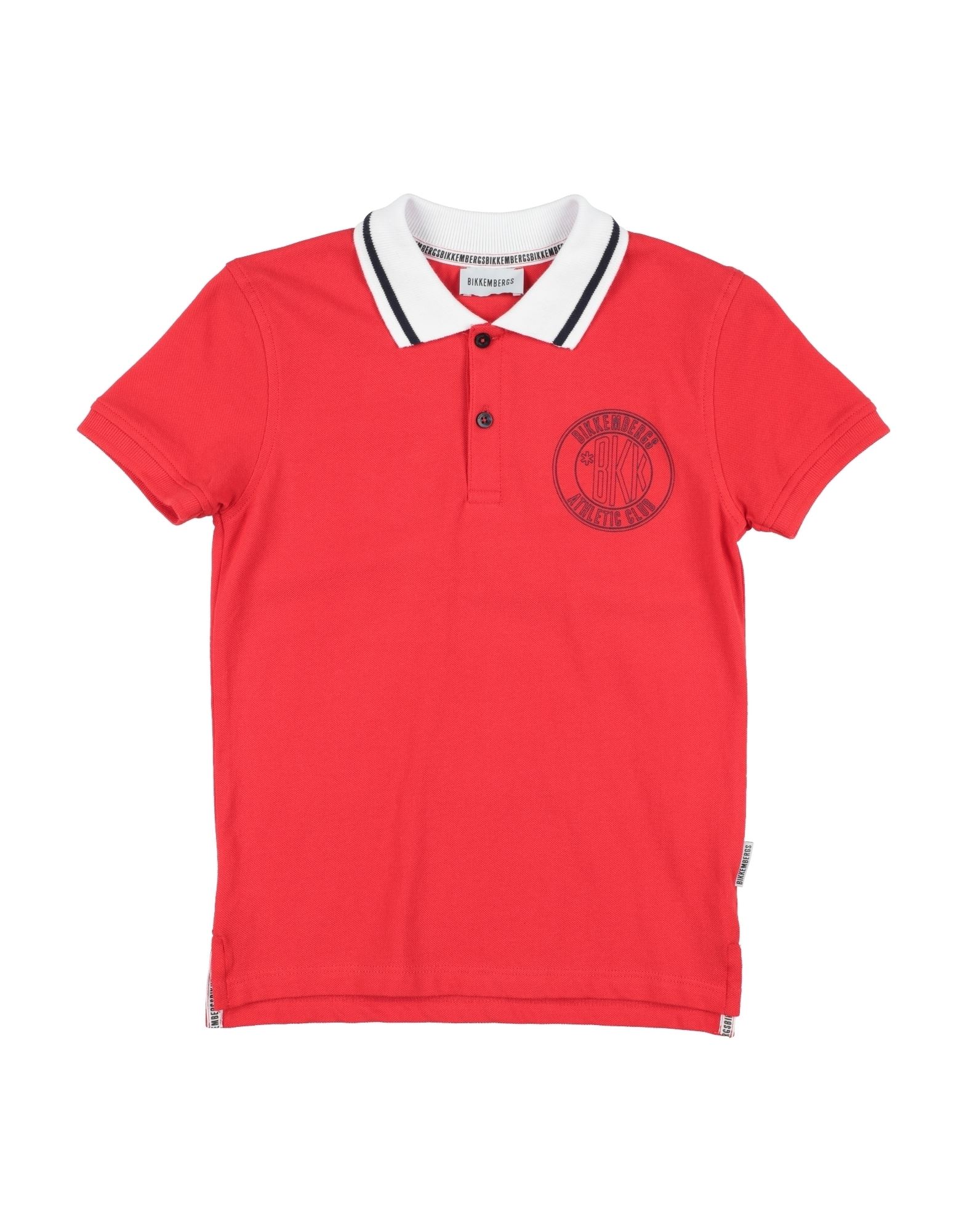 BIKKEMBERGS Poloshirt Kinder Rot von BIKKEMBERGS