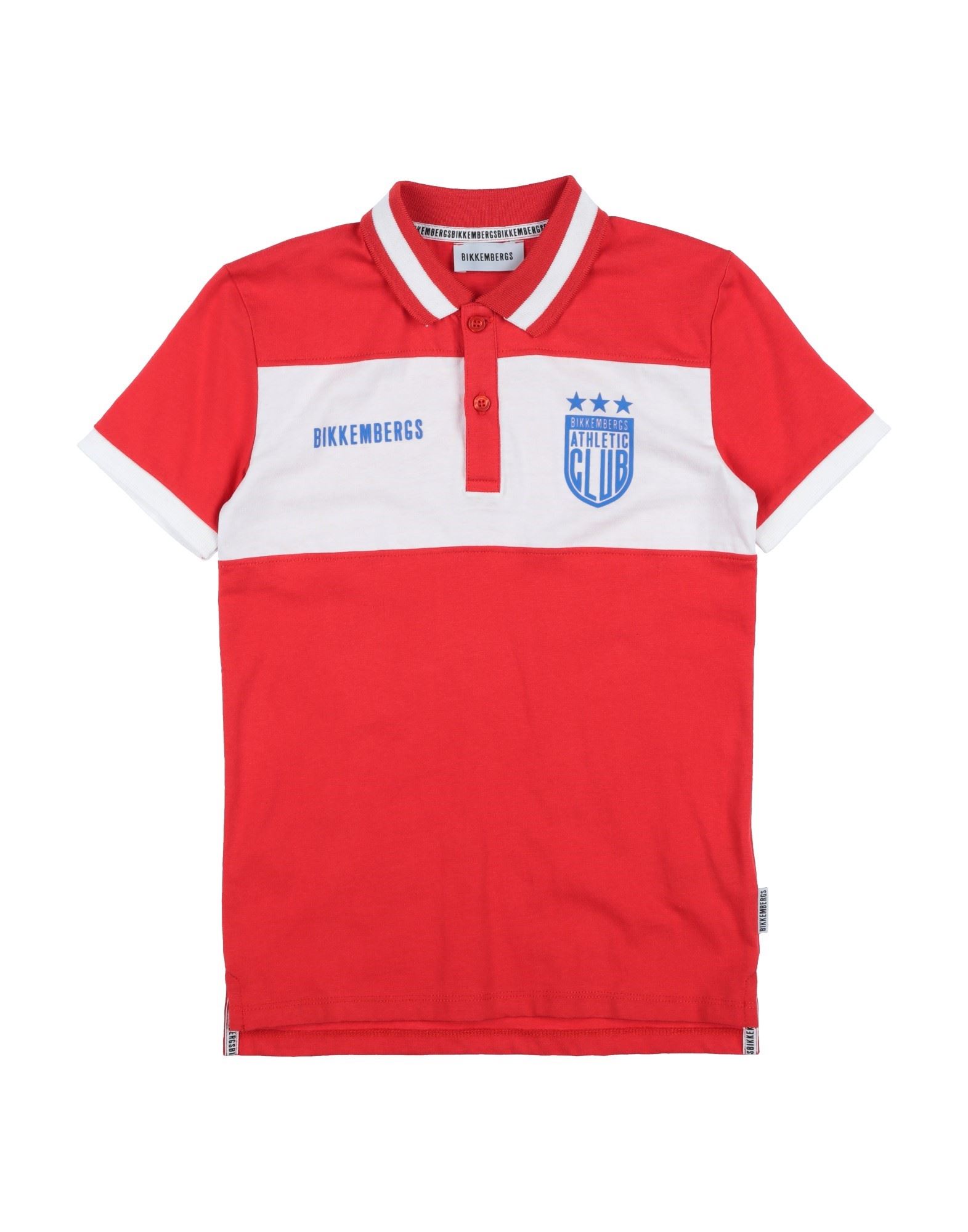 BIKKEMBERGS Poloshirt Kinder Rot von BIKKEMBERGS