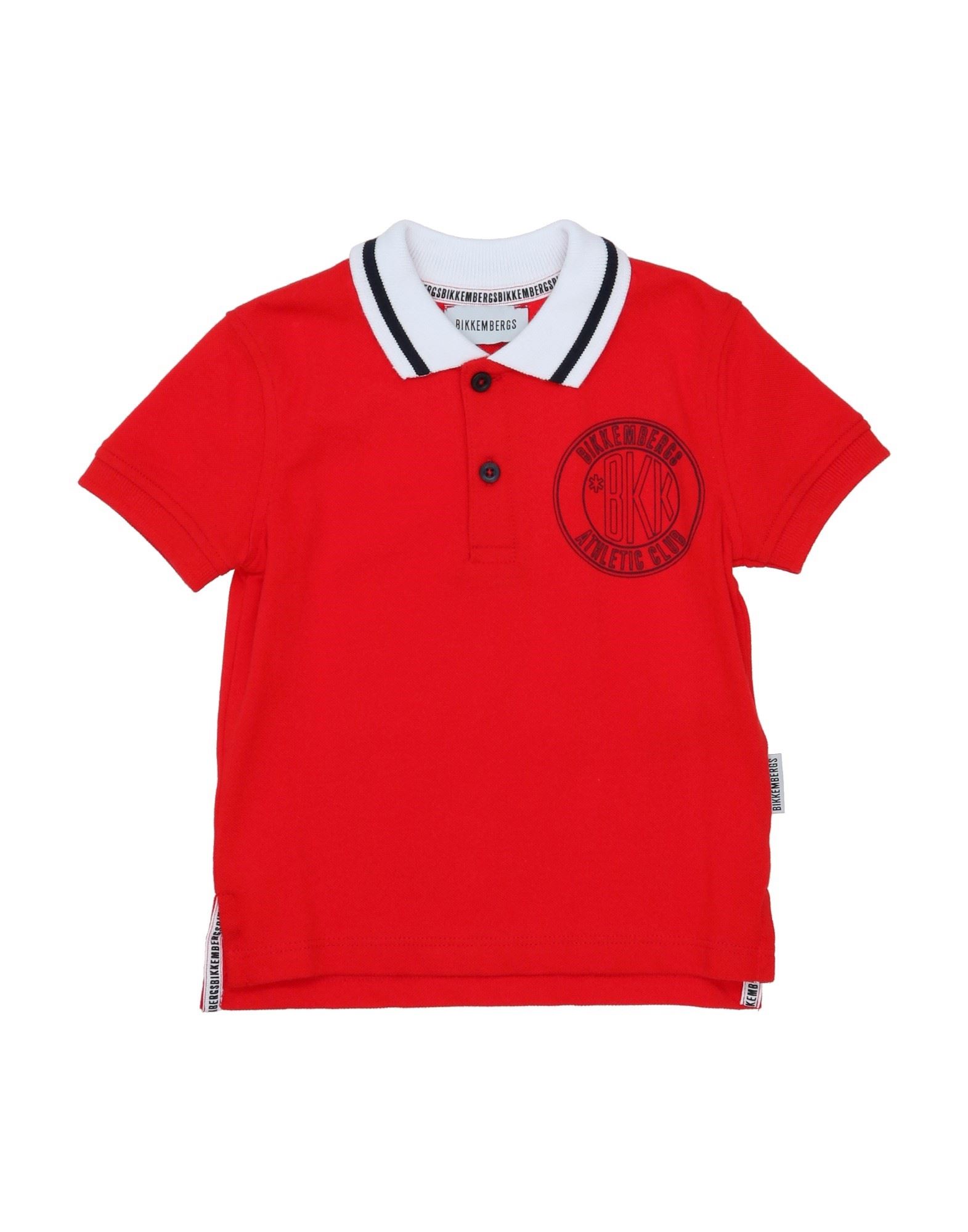 BIKKEMBERGS Poloshirt Kinder Rot von BIKKEMBERGS