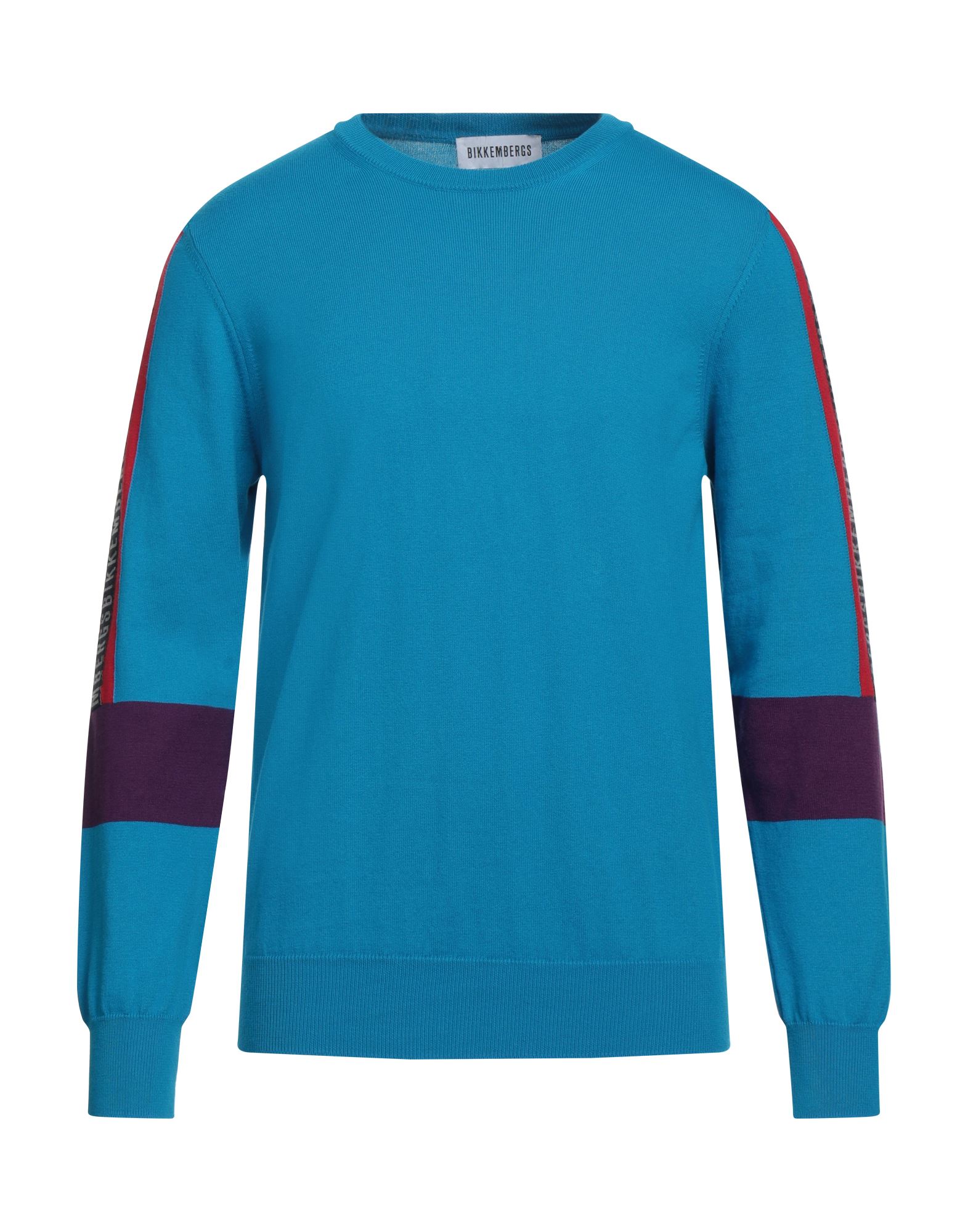 BIKKEMBERGS Pullover Herren Azurblau von BIKKEMBERGS