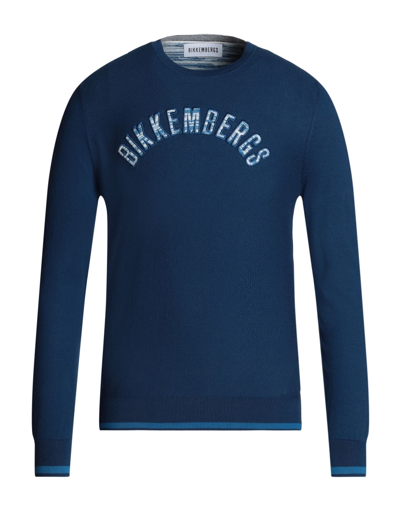 BIKKEMBERGS Pullover Herren Blau von BIKKEMBERGS