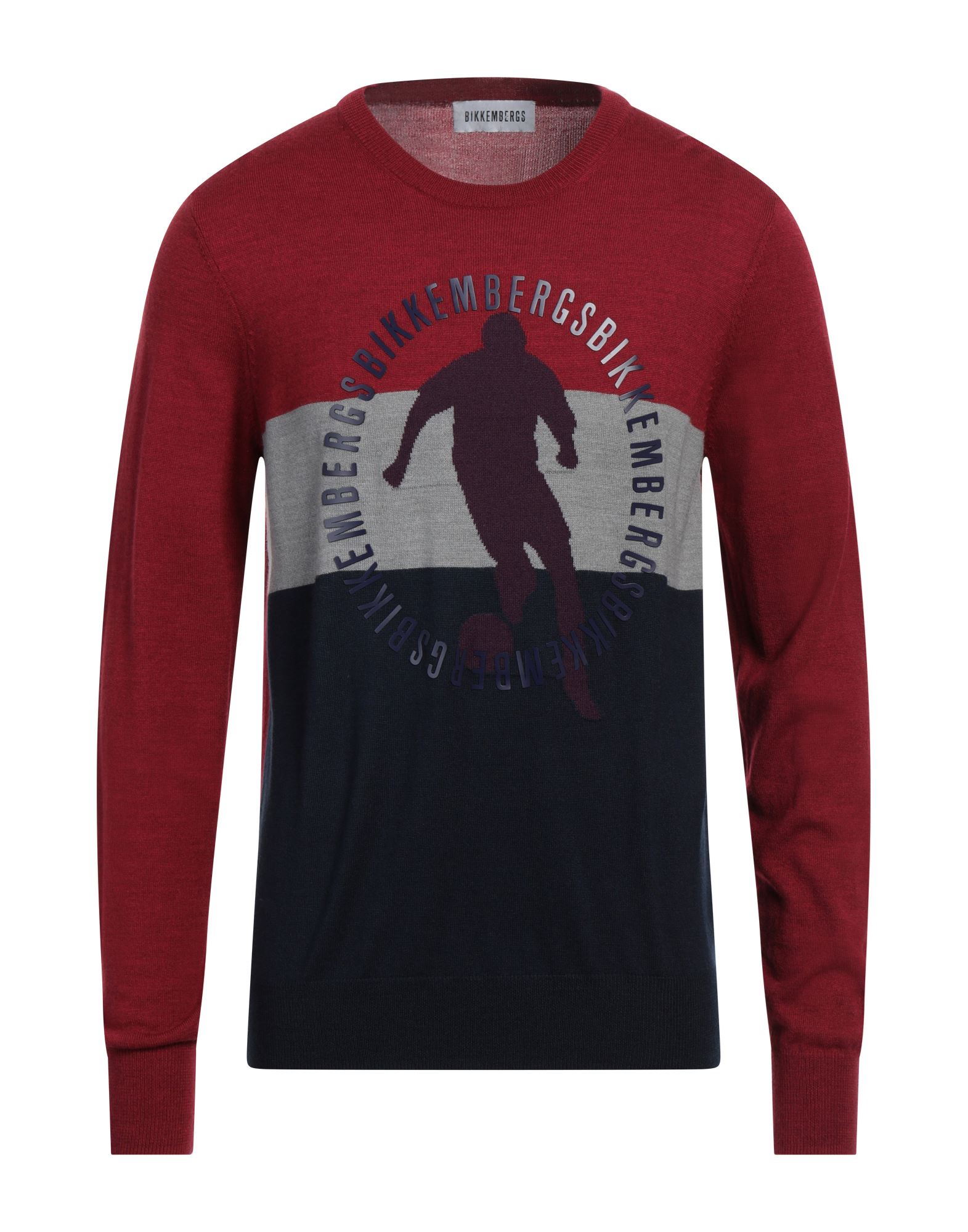 BIKKEMBERGS Pullover Herren Bordeaux von BIKKEMBERGS