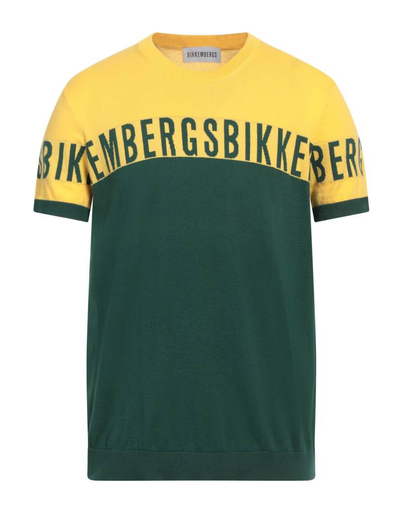 BIKKEMBERGS Pullover Herren Gelb von BIKKEMBERGS