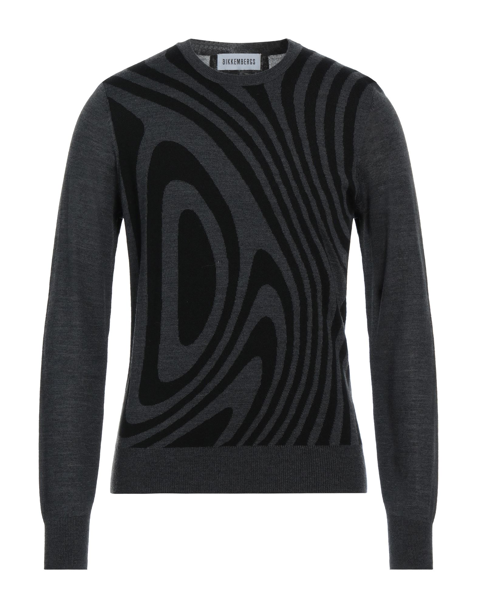 BIKKEMBERGS Pullover Herren Granitgrau von BIKKEMBERGS