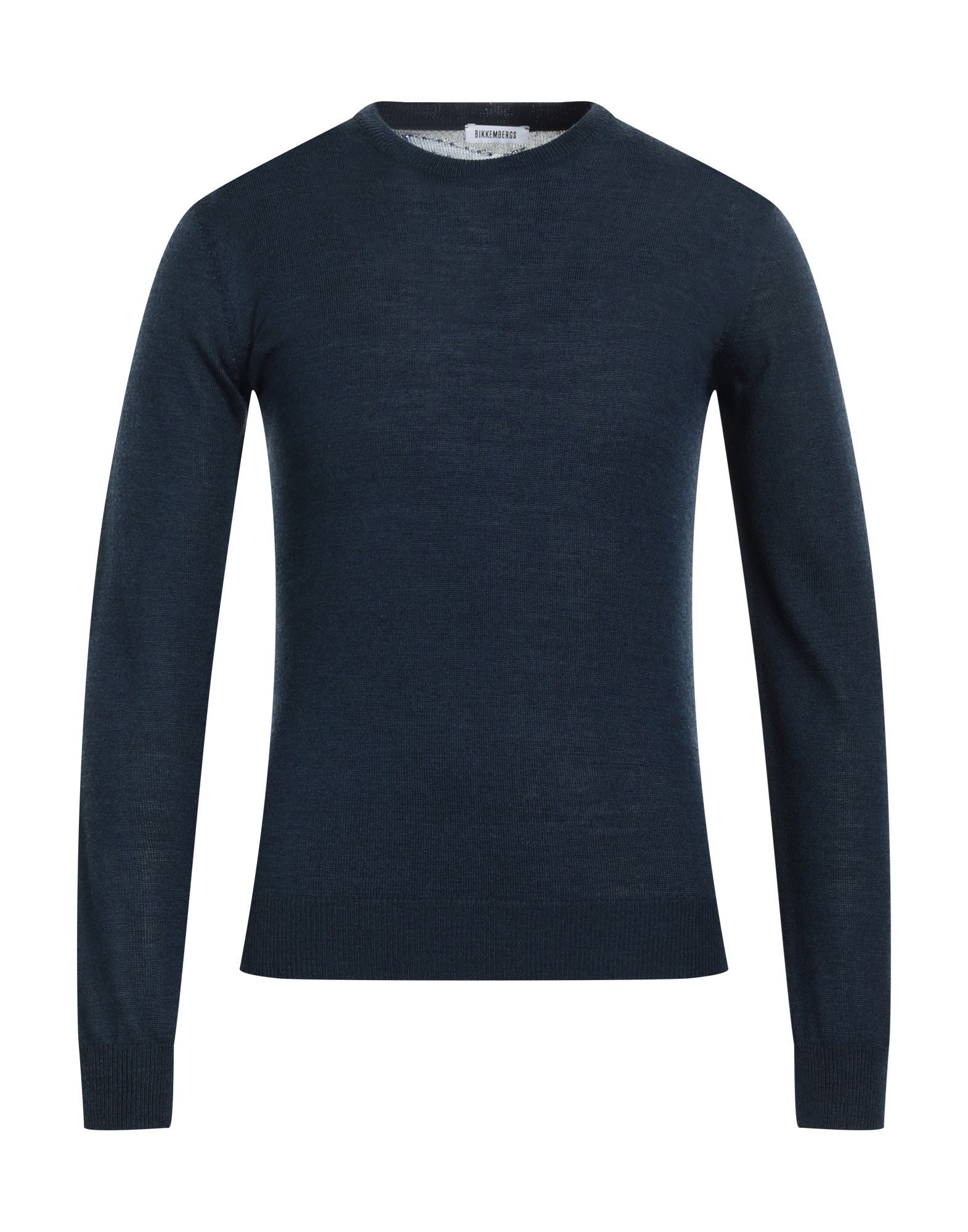 BIKKEMBERGS Pullover Herren Nachtblau von BIKKEMBERGS