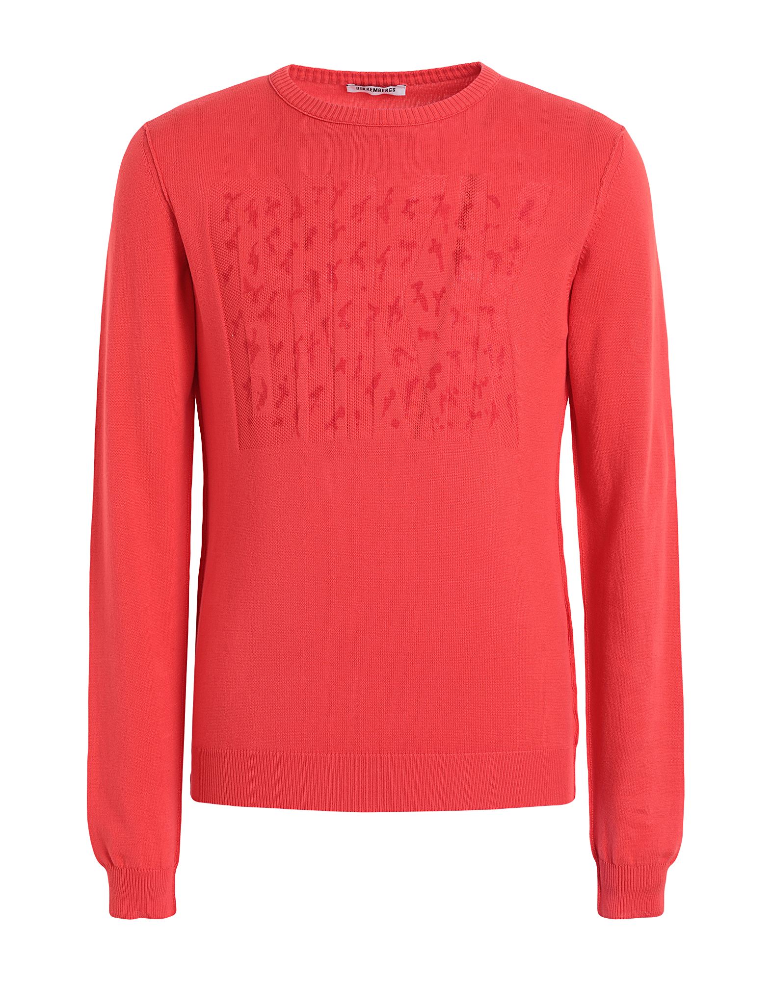 BIKKEMBERGS Pullover Herren Rot von BIKKEMBERGS