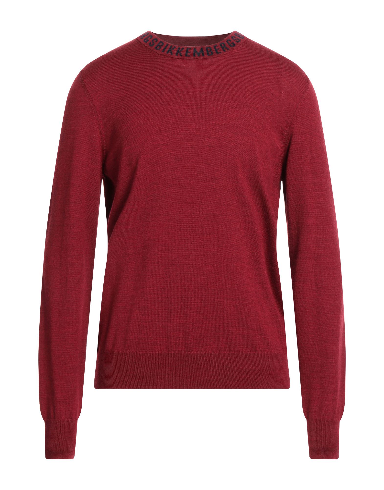 BIKKEMBERGS Pullover Herren Ziegelrot von BIKKEMBERGS