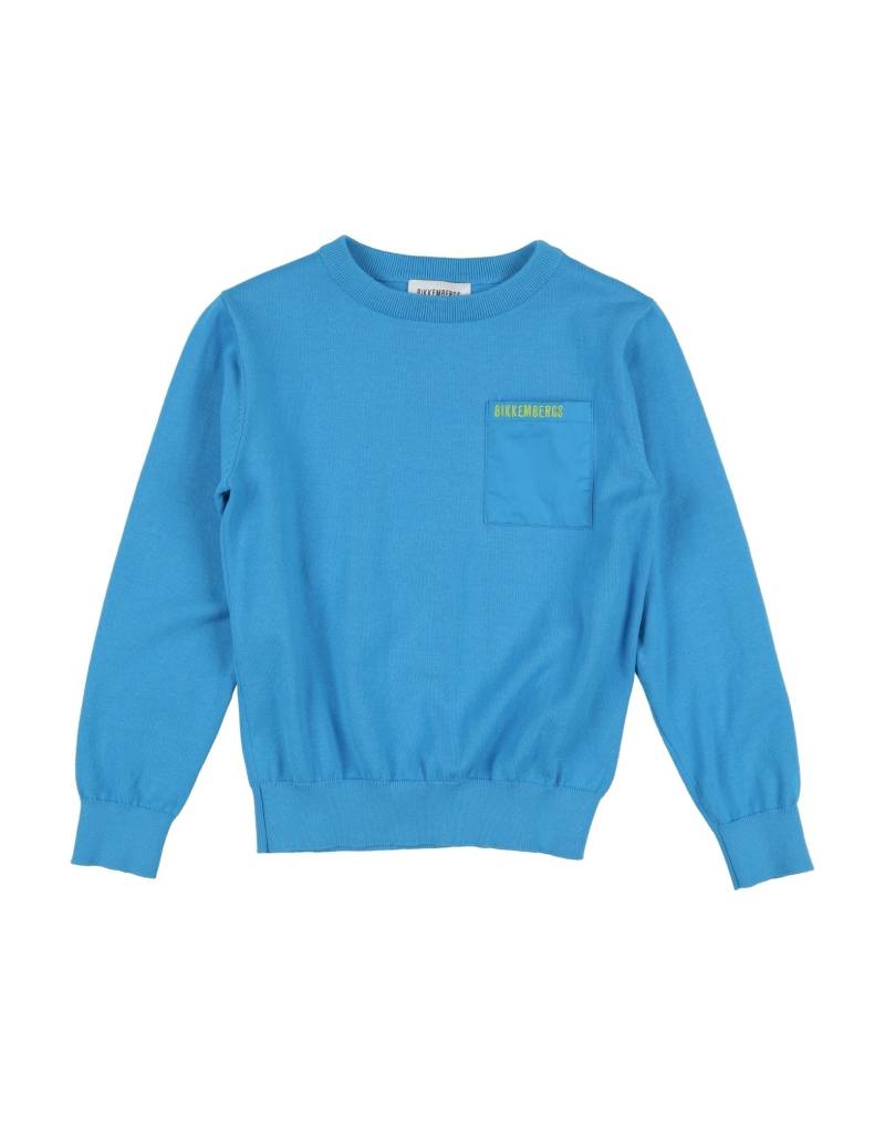 BIKKEMBERGS Pullover Kinder Azurblau von BIKKEMBERGS