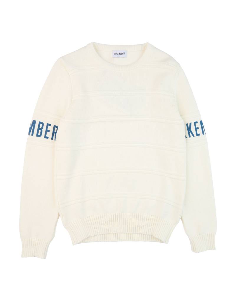 BIKKEMBERGS Pullover Kinder Cremeweiß von BIKKEMBERGS