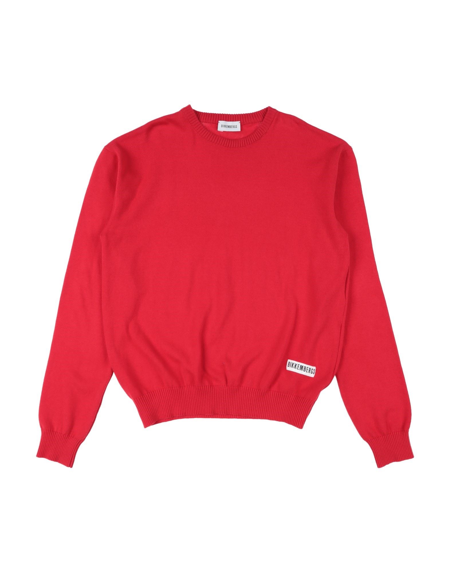 BIKKEMBERGS Pullover Kinder Rot von BIKKEMBERGS