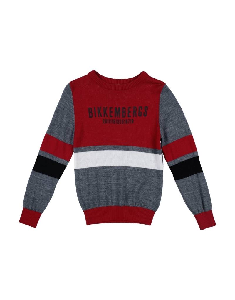 BIKKEMBERGS Pullover Kinder Rot von BIKKEMBERGS