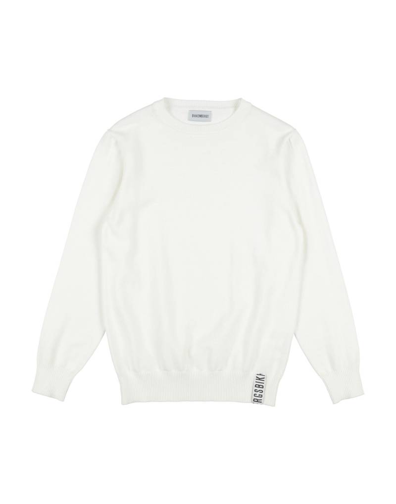 BIKKEMBERGS Pullover Kinder Weiß von BIKKEMBERGS