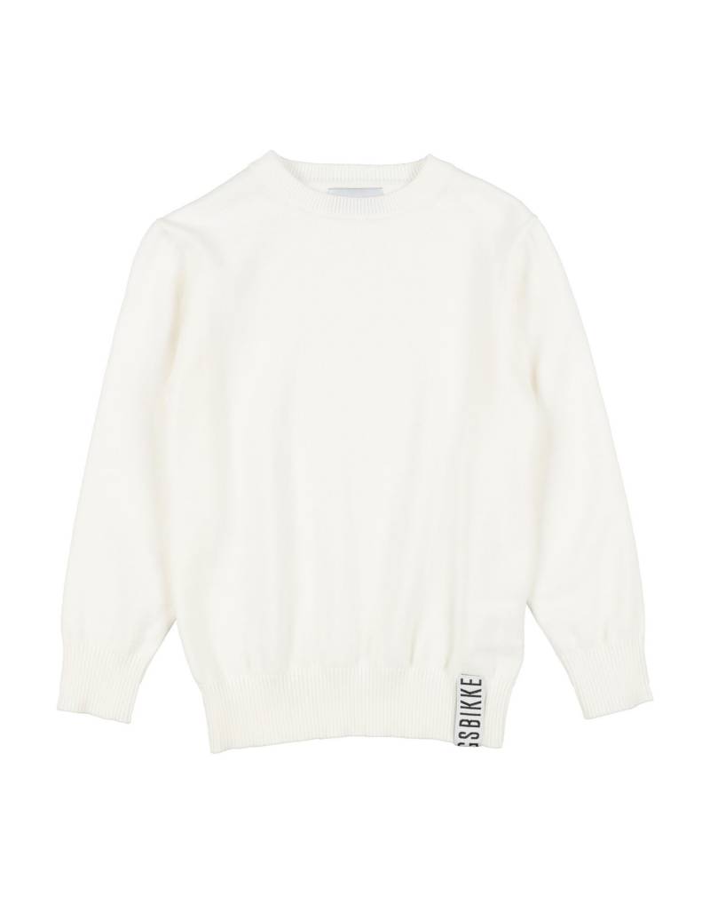 BIKKEMBERGS Pullover Kinder Weiß von BIKKEMBERGS