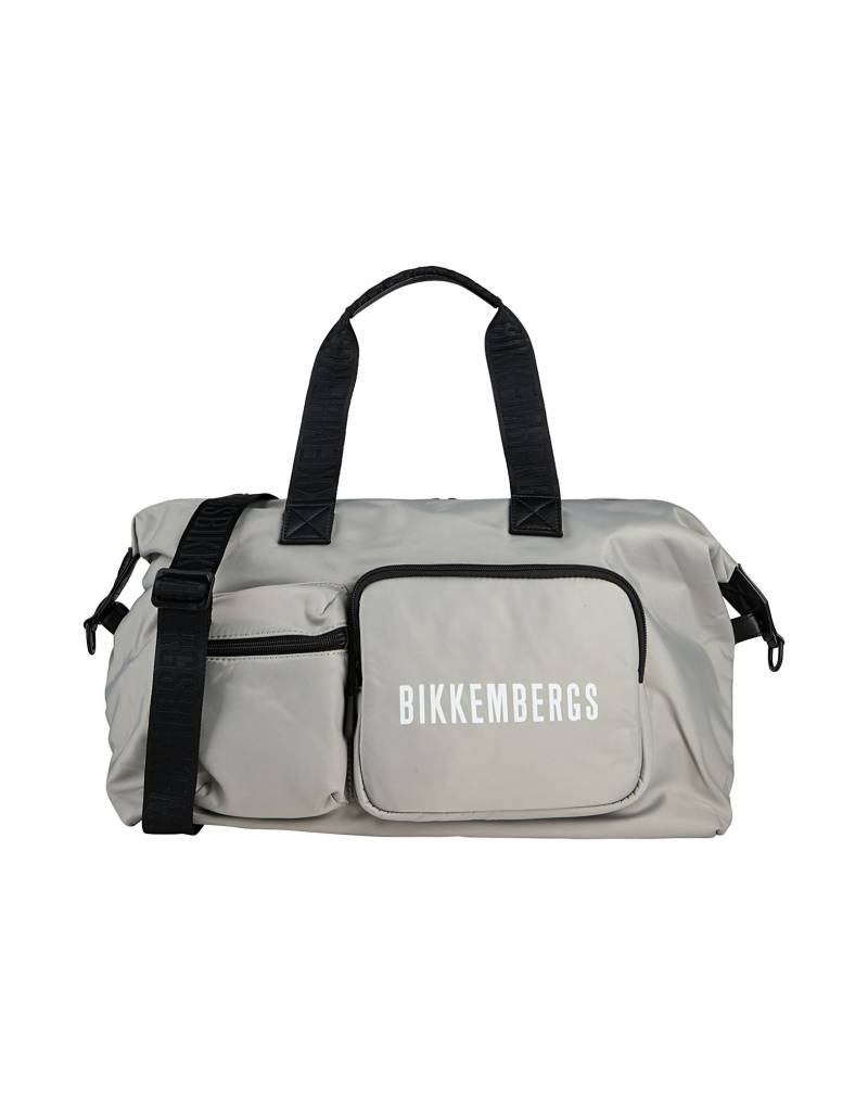 BIKKEMBERGS Reisetasche Herren Hellgrau von BIKKEMBERGS