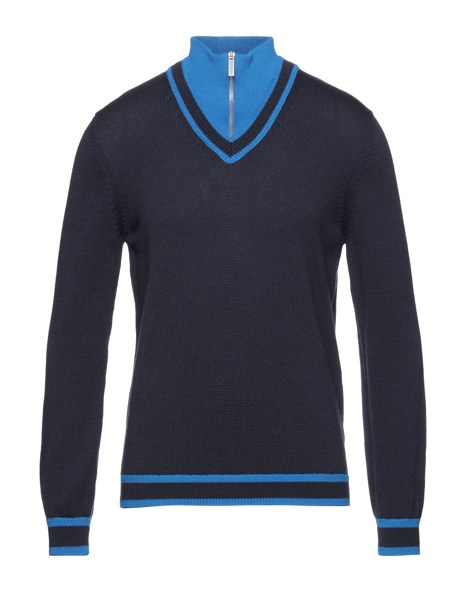 BIKKEMBERGS Rollkragenpullover Herren Nachtblau von BIKKEMBERGS