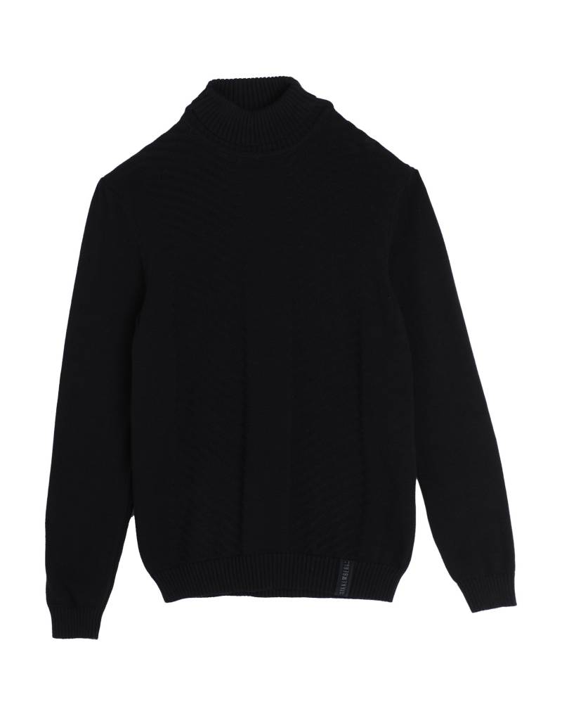BIKKEMBERGS Rollkragenpullover Kinder Schwarz von BIKKEMBERGS