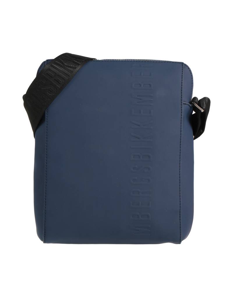 BIKKEMBERGS Schultertasche Herren Marineblau von BIKKEMBERGS