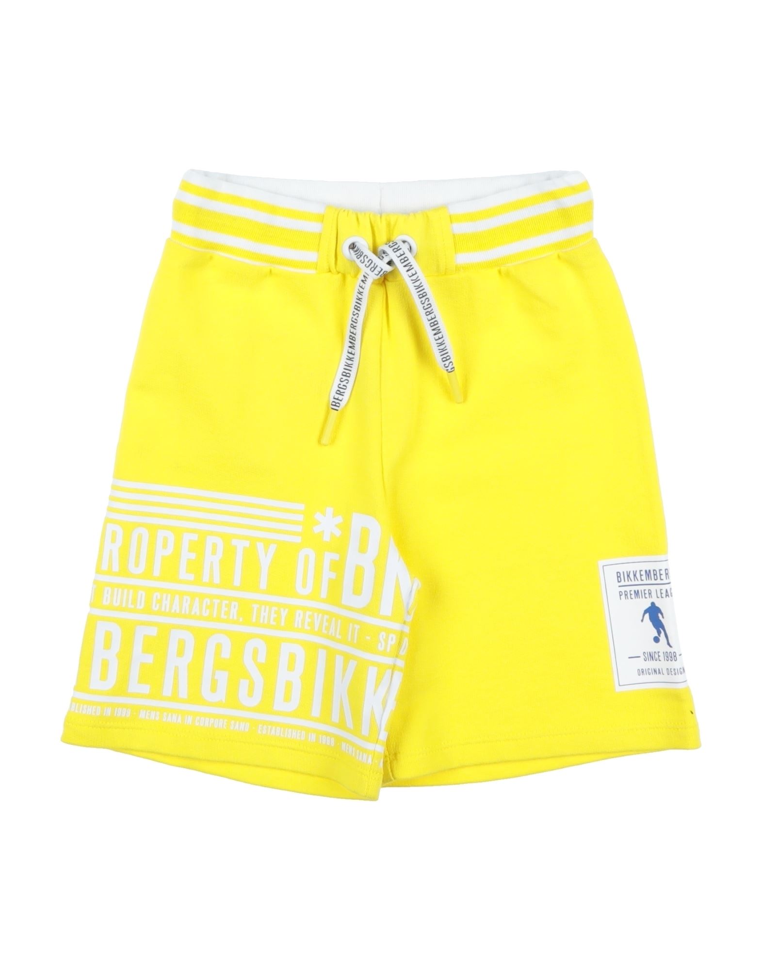 BIKKEMBERGS Shorts & Bermudashorts Kinder Gelb von BIKKEMBERGS