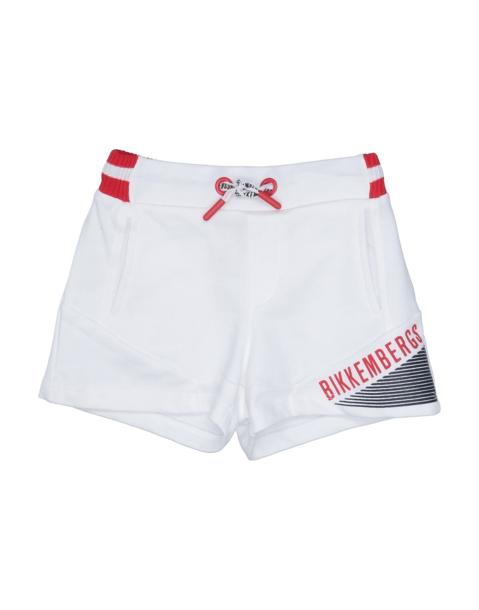 BIKKEMBERGS Shorts & Bermudashorts Kinder Weiß von BIKKEMBERGS