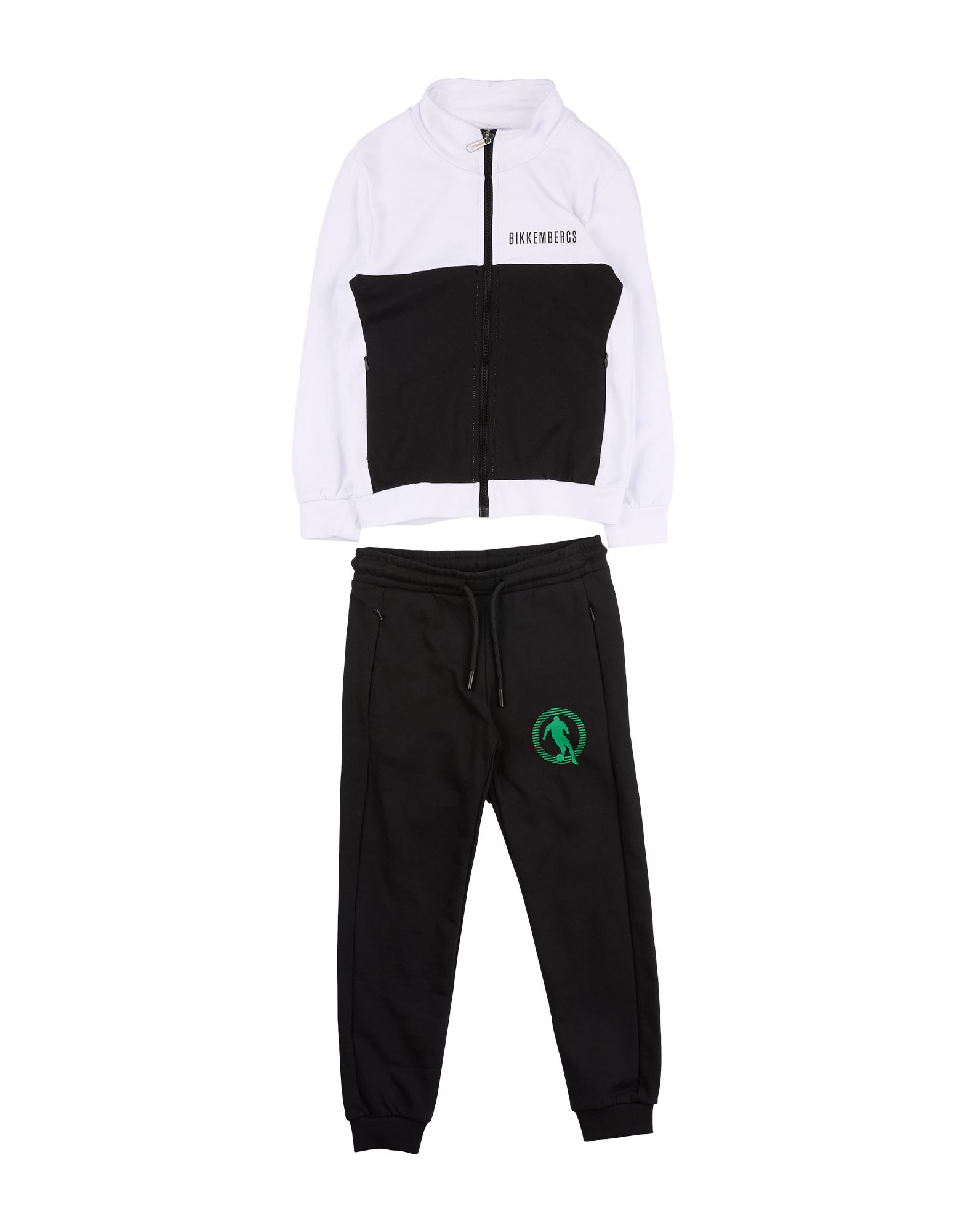 BIKKEMBERGS Sportanzug Kinder Weiß von BIKKEMBERGS