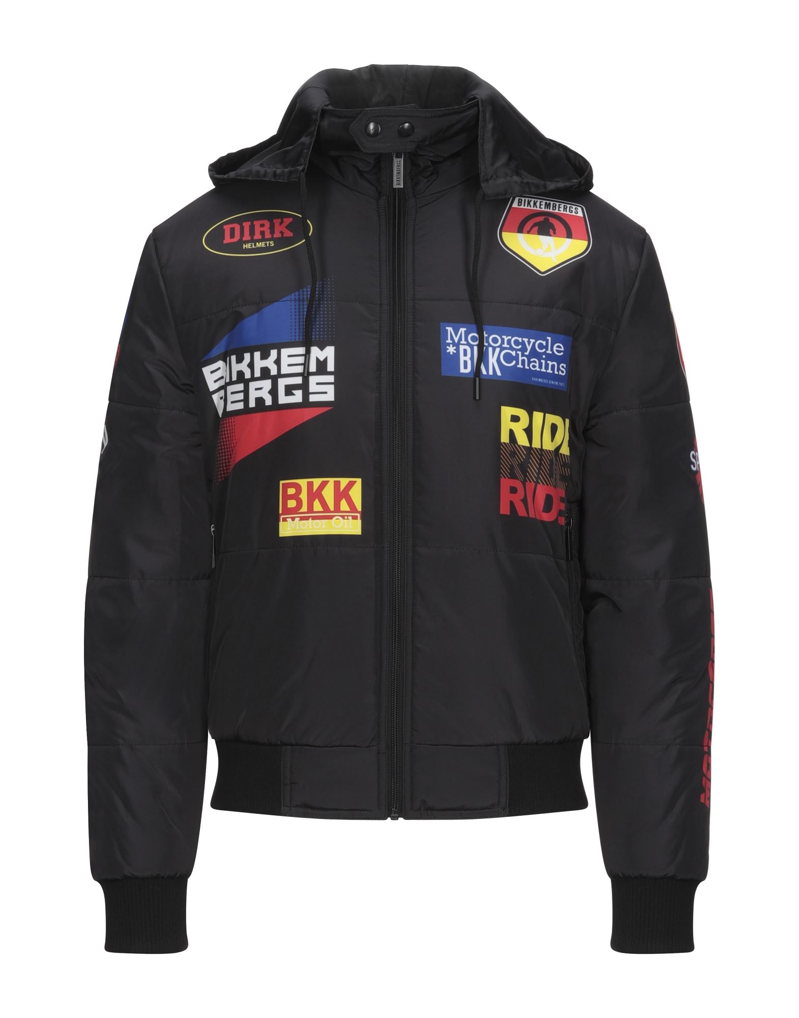 BIKKEMBERGS Pufferjacke & Daunenjacke Herren Schwarz von BIKKEMBERGS